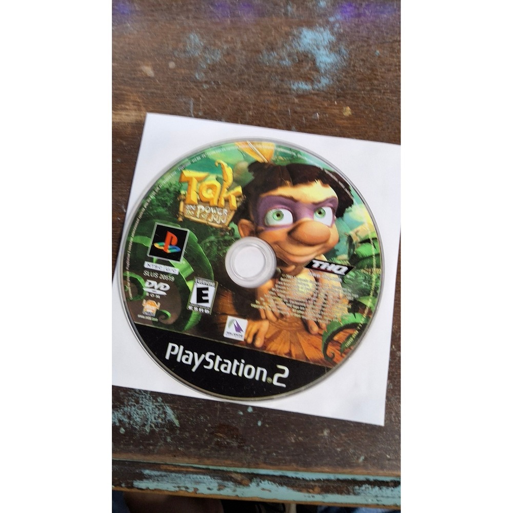 Tak and the Power of Juju Sony PlayStation 2 PS2 Game Disc (SB)